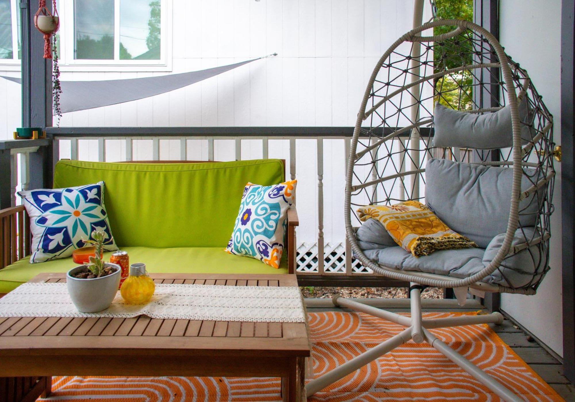 Stylish, Artsy Bungalow Central Eastside Austin Extérieur photo